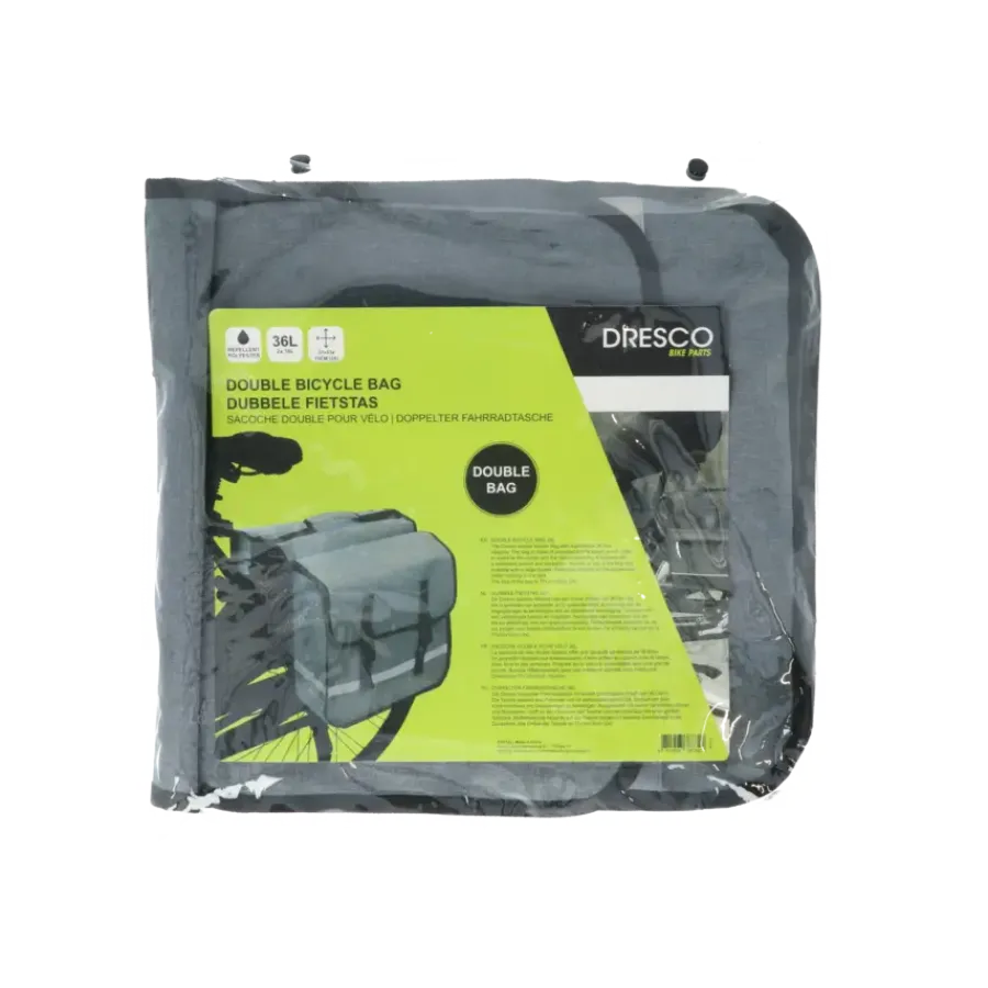 Dresco dubbele fietstas 36L Hot