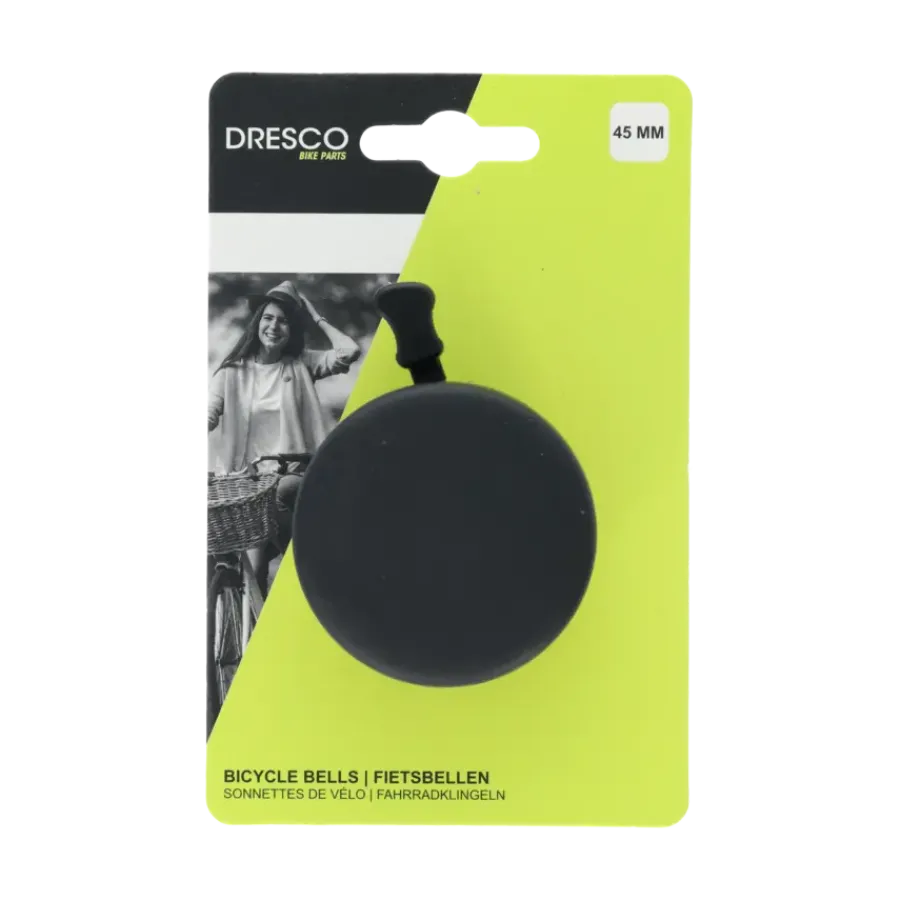 Dresco fietsbel urban zwart Clearance