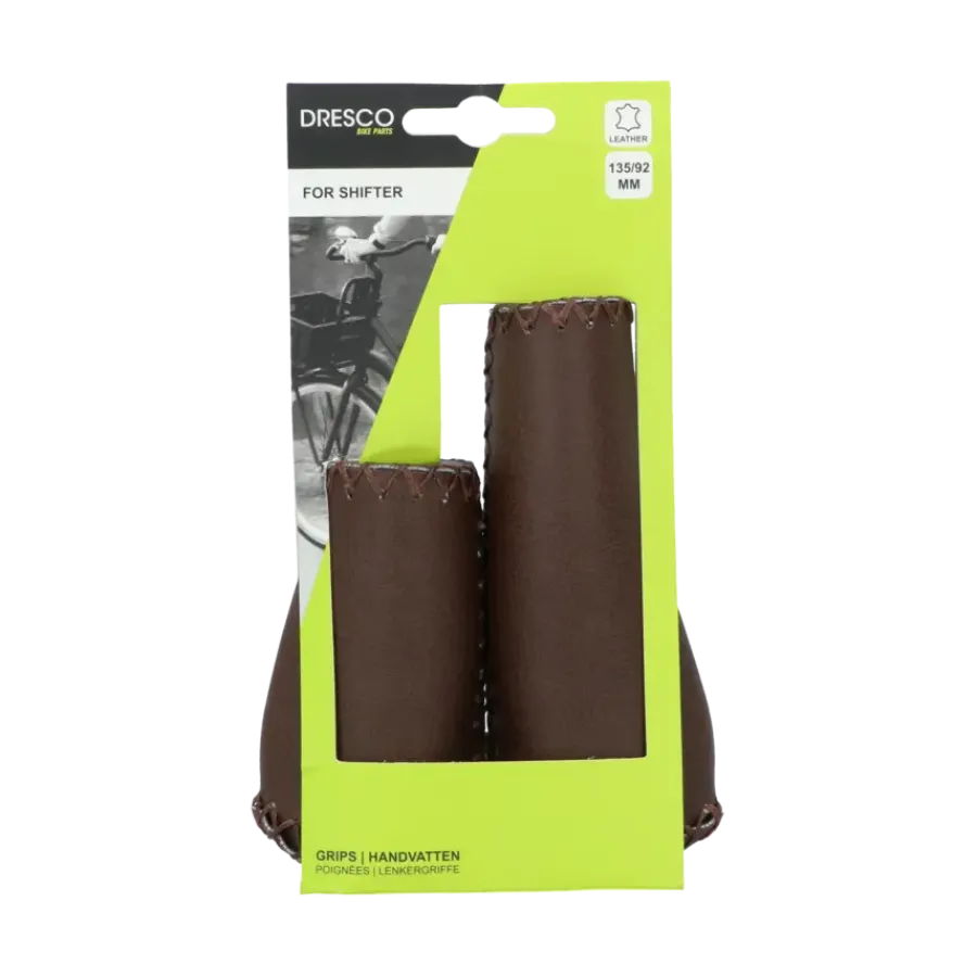 Dresco handvatten ergo leer bruin New
