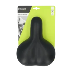 Dresco Lazio fietszadel zwart New