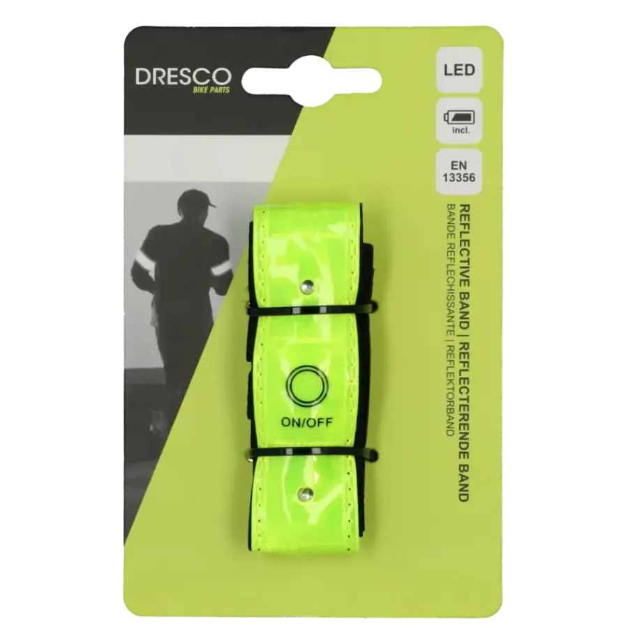 Dresco reflecterende armband LED Hot