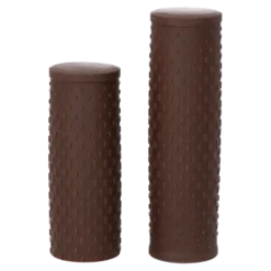Dresco soft grip fiets handvatten 119/92 mm bruin Online