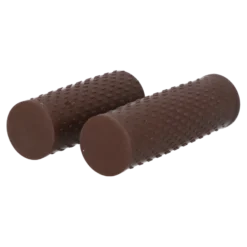Dresco soft grip fiets handvatten 119/92 mm bruin Online
