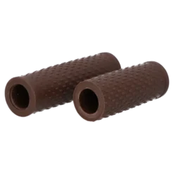 Dresco soft grip fiets handvatten 119/92 mm bruin Online
