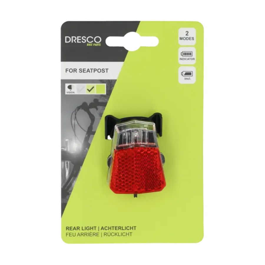 Dresco Sprint achterlicht zadelpen Best
