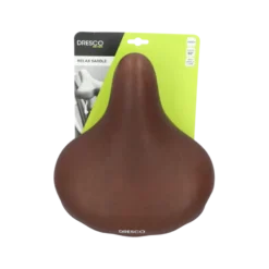 Dresco Urban XL fietszadel bruin Clearance