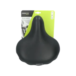 Dresco Urban XL fietszadel zwart Discount