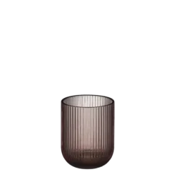 Drinkglas paars - h9,5xd7,5cm