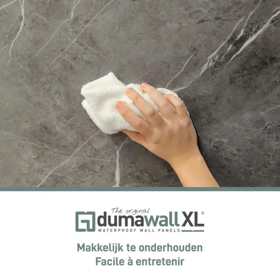 Dumaplast Dumawall XL kunststof wandbekleding Tavira glans 4,68m² 90x260cm - 2 stuks New