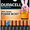 Duracell Batterij AAA Alkaline Optimum 8 stuks Discount