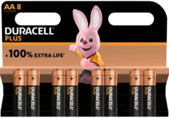 Duracell Batterij AA Alkaline Plus 8 stuks Hot