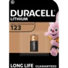 Duracell Batterij CR123A Lithium 1550mAh 3V Clearance