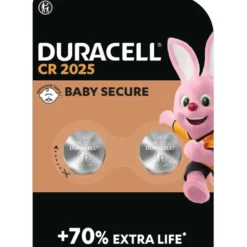 Duracell Batterij CR2025 Lithium-knoopcelbatterij 3V 2 stuks New