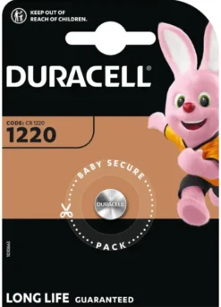 Duracell Batterij CR1220 Lithium knoopcelbatterij Outlet