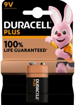 Duracell Batterij 9V Alkaline AA Plus Best