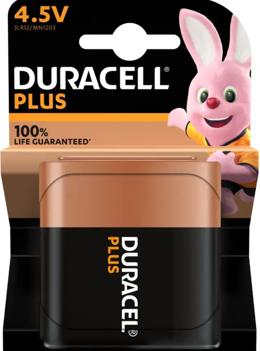 Duracell Plus Power batterij 4,5 V Outlet
