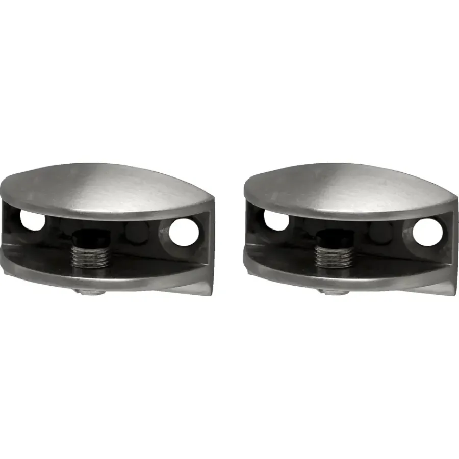 Duraline clip geborsteld nikkel 2 stuks Online