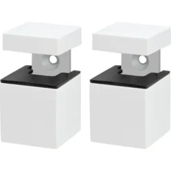 Duraline clip mat wit set 2 stuks Hot