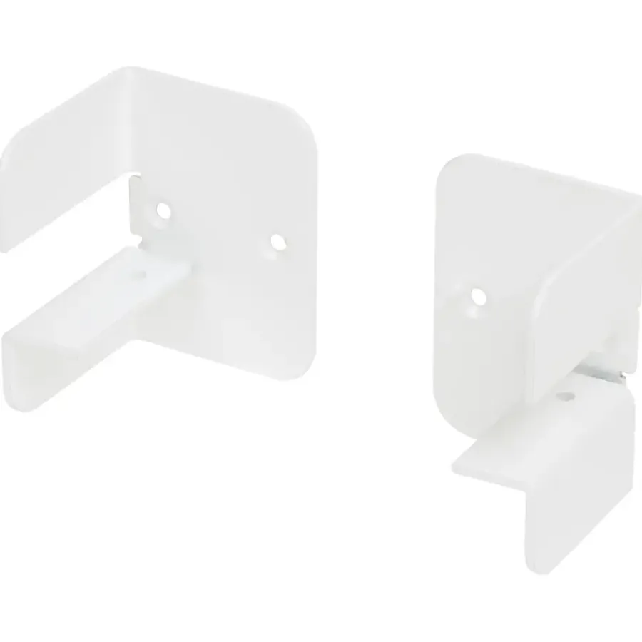 Duraline clip mat wit 6,5x5x5 cm 2 stuks New