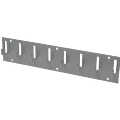 Duraline houder met ophanghaken mat zilver Discount