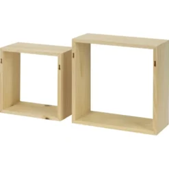 Duraline kubusset onbehandeld vuren 2 stuks