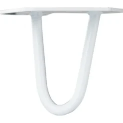 Duraline meubelpoot Hairpin wit 10 cm
