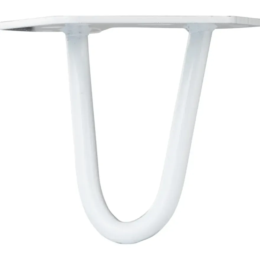 Duraline meubelpoot Hairpin wit 10 cm