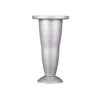 Duraline meubelpoot kunststof aluminium verstelbaar 12,8-13,8 cm