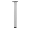 Duraline meubelpoot vierkant zilvergrijs 25x25 mm 25 cm