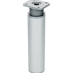 Duraline meubelpoot zilver aluminium 4x15x18 cm