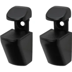 Duraline plankdrager clip mini mat zwart 2 stuks Online
