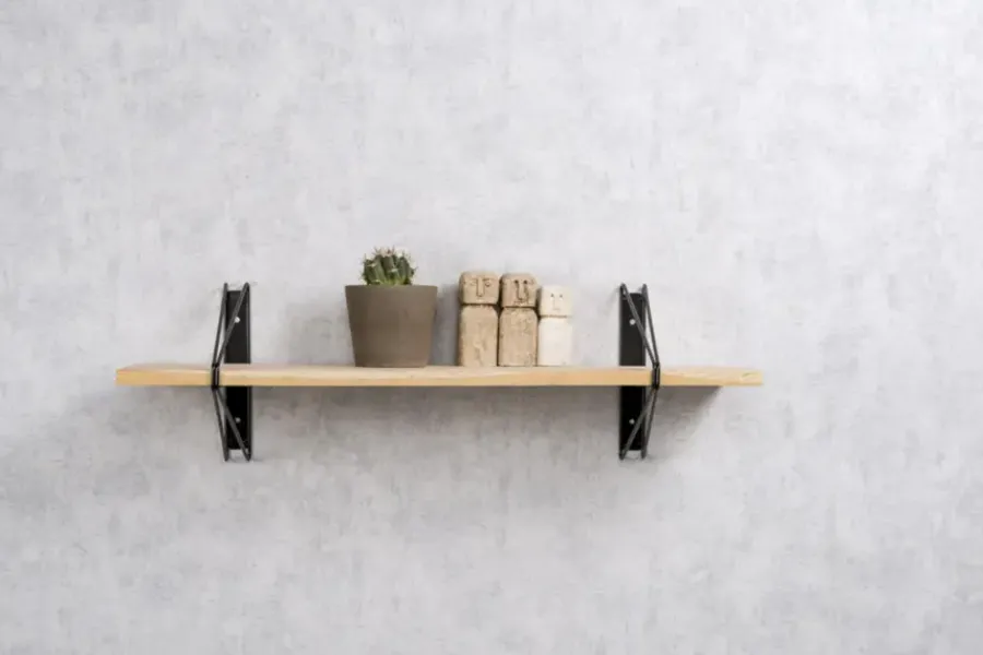 Duraline plankdrager dubbel hoog zwart Outlet