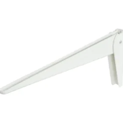Geen Duraline plankdrager opvouwbaar wit metaal 40 x 40 cm Clearance