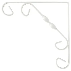 Geen Duraline plankdrager ornament wit 25x25 cm New