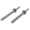 Duraline plankdrager pin zilver metaal 1,2x12,4 cm Clearance