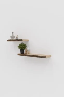 Duraline wandplank eikenfineer met schors 80x23,5 cm 38mm Online