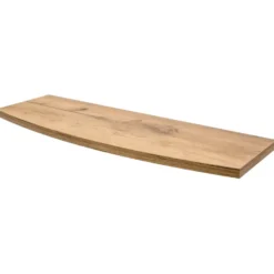 Duraline wandplank gebogen XS2 naturel eiken 60x23,5 cm 18 mm Clearance