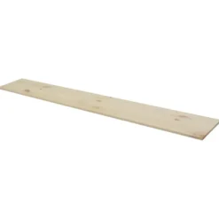 Geen Duraline wandplank onbehandeld vuren 1,8x118x23,5 cm (hxbxd) Clearance