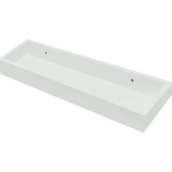 Duraline wandplank wit lak 40x4x15 cm Clearance