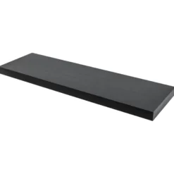 Duraline wandplank XL4 zwart eiken 80x23,5 cm 38 mm Outlet