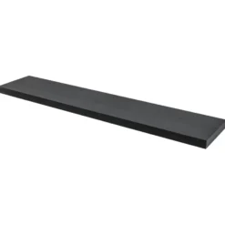 Duraline wandplank XL4 zwart eiken 118x23,5 cm 38 mm Best