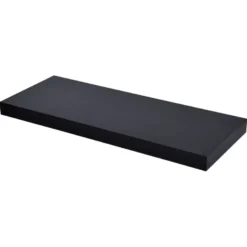 Duraline wandplank XL4 zwart lak 60x23,5 cm 38 mm Outlet