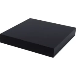 Duraline wandplank XL4 zwart 23,5x23,5 cm 38mm New