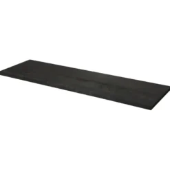 Duraline wandplank 4XS XS2 zwart vuren 80x23,5 cm 20 mm New