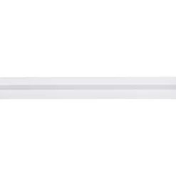 Geen Eindprofiel kunststof wit 4x20 mm lengte 260 cm Hot