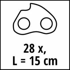 EINHELL ketting 15cm Clearance