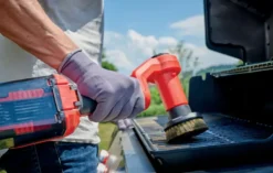 EINHELL ultra borstel messing 95/25 - Ø95mm tbv de Picobella oppervlaktereiniger