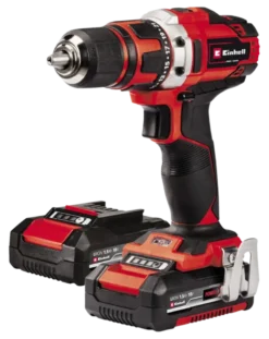 EINHELL 18V accuboormachine TE-CD 18/40 LI incl. 2 accu's 1,5Ah + lader + koffer Discount
