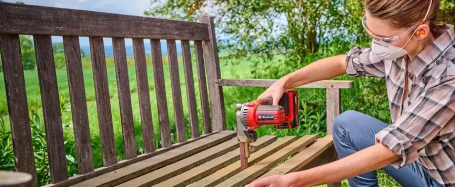 EINHELL 18V bandschuurmachine / powerfile TE-BF 18 LI (zonder accu) Outlet
