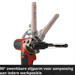 EINHELL 18V bandschuurmachine / powerfile TE-BF 18 LI (zonder accu) Outlet